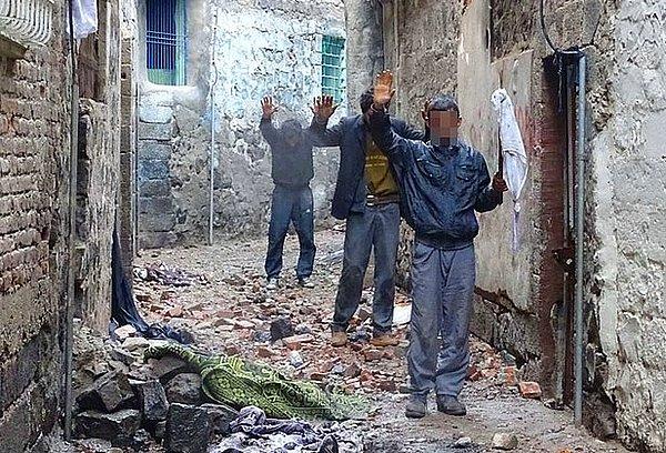 TSK, Sur'da Teslim Olan Üç PKK'lının Videosunu Yayımladı