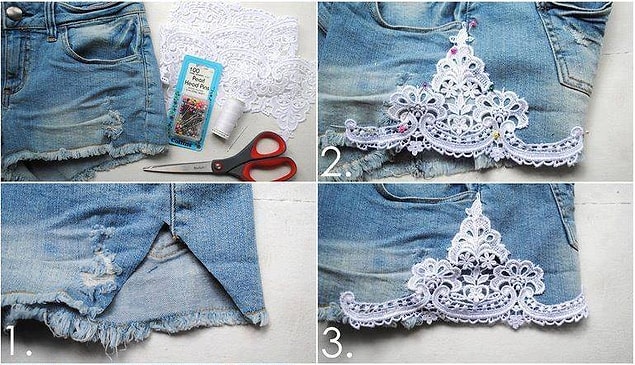 Annelerinizin eski dantellerine gün doğdu desenize!