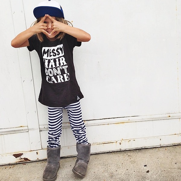 16. Дети стали такими модниками благодаря своим родителям ;)