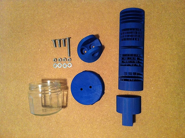 5. Все, что вам нужно – это эти детали, распечатанные на 3D принтере