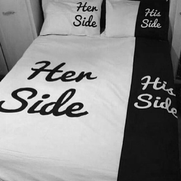 3. Только одна мысль о том, что когда-нибудь тебе придется делиться постелью, повергает тебя в ужас