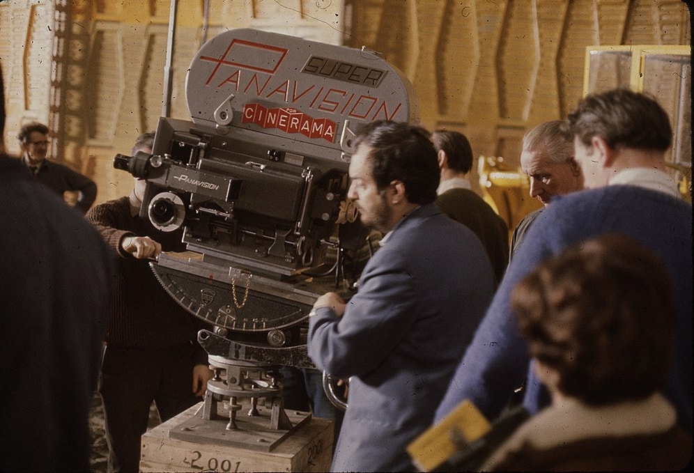 2001: A Space Odyssey Filminin Kamera Arkasından 26 Fotoğraf