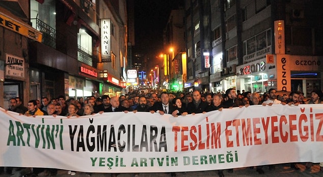 Yeşil Artvin Derneği tepki gösterdi