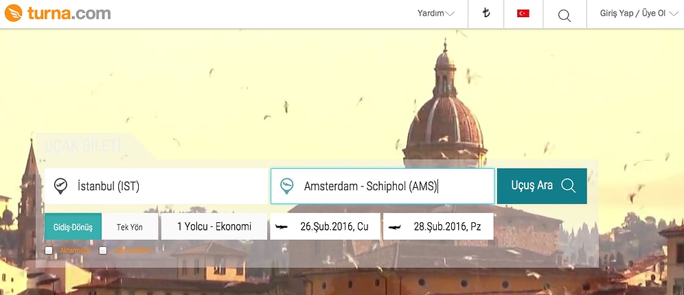 Sizi Dilediğiniz Yere Götürmek İçin Uzaklardan Bir Turna Geliyor!