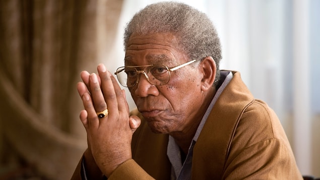 20. "Invictus (2009)" filmindeki rolüyle "Morgan Freeman"