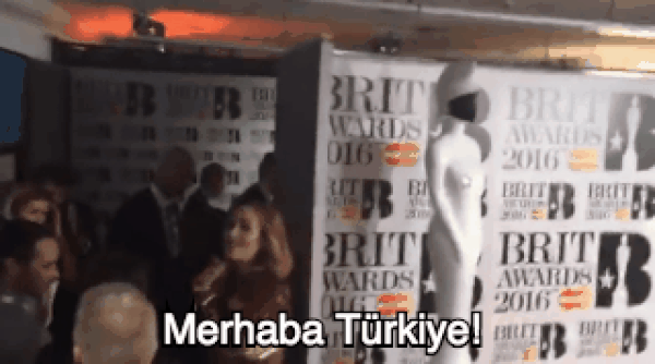 Adele'den Türkiye'ye selam var!