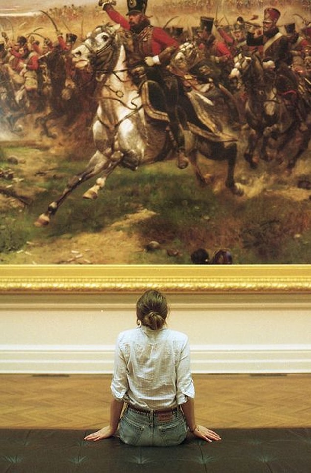 Tam bir sanat aşığısın!
