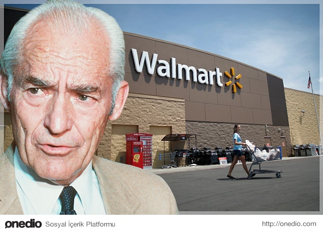 Sam Walton, ABD'li hipermarket devi Walmart'ı 44 yaşında kurdu.