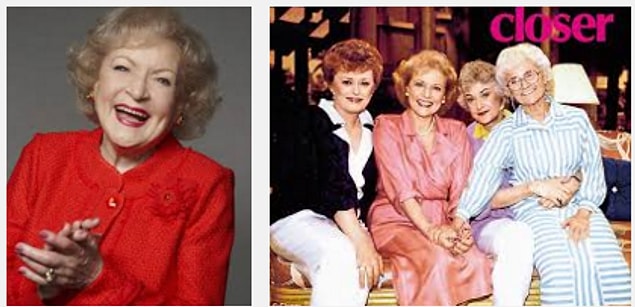 12. Betty White 51 yaşından sonra dünyanın en çok ödül kazanan kadın komedyenlerinden biri oldu.