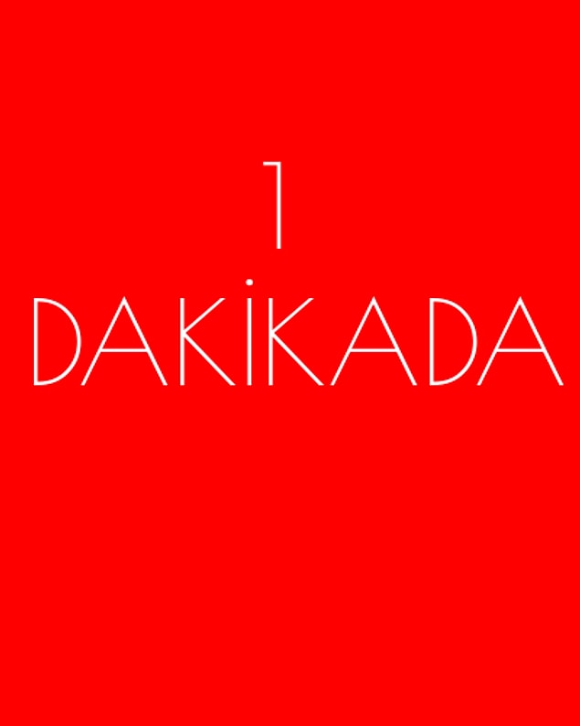 1 dakikada!
