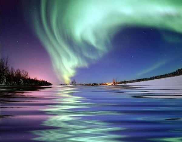 44. Norveç'te Kuzey Işıkları'nı seyredin.