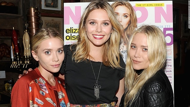 4. Mary-Kate Olsen, Elizabeth Olsen, ve Ashley Olsen