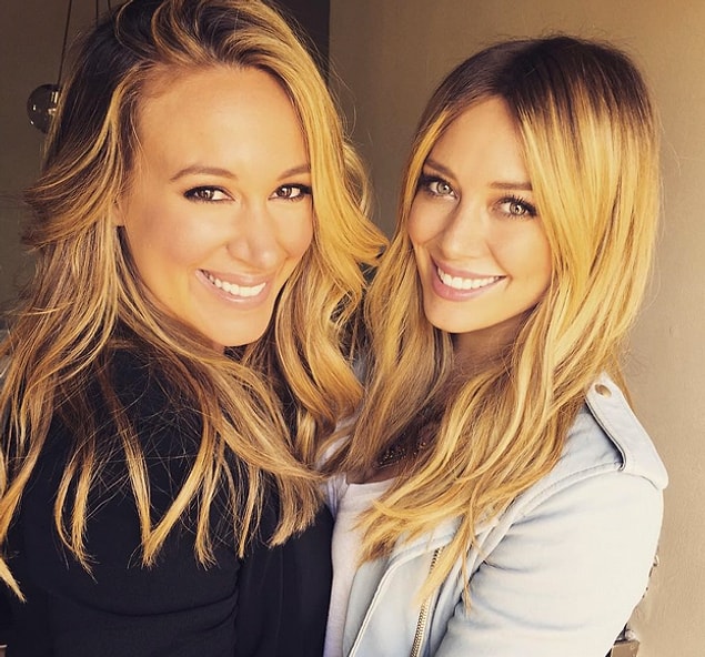 12. Haylie Duff ve Hilary Duff