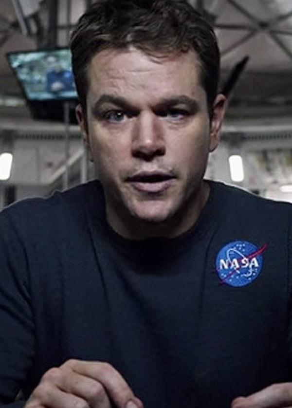 6. The Martian filmindeki rolüyle Matt Damon (En İyi Erkek Oyuncu)