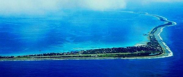 İşsizliğin artması ile başkent Funafuti, daha da kentleşiyor.