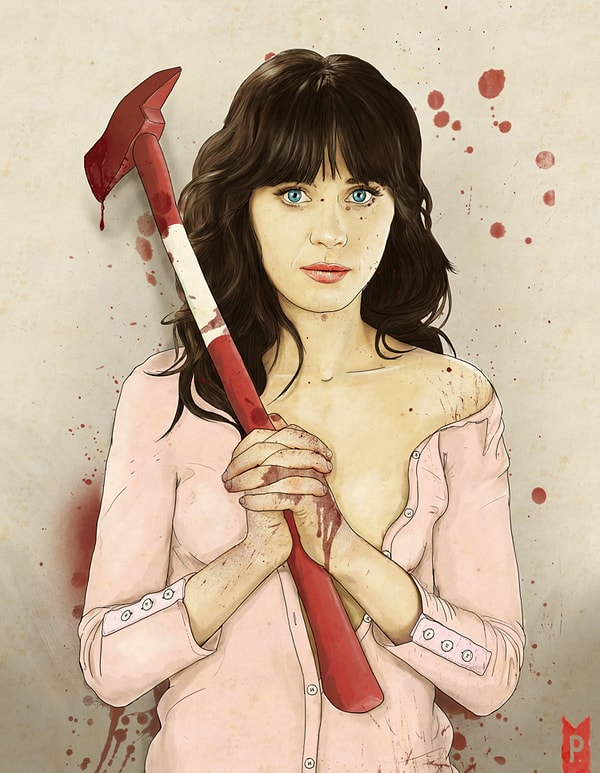 1. Zooey Deschanel