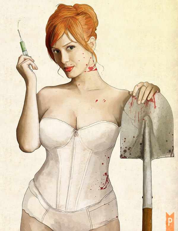 14. Christina Hendricks