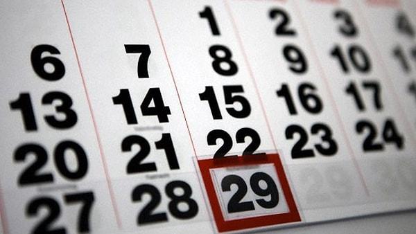 21. Hangi yıl Şubat ayı 29 gündür?