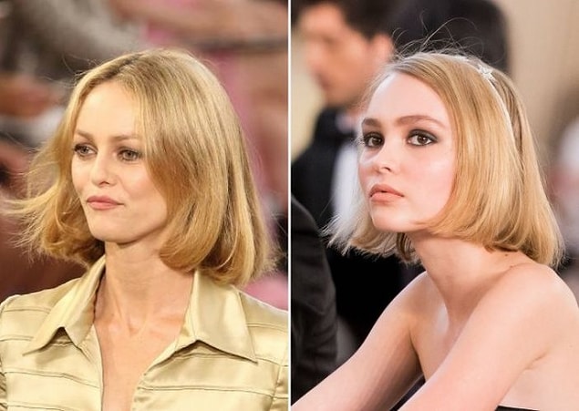 1. Vanessa Paradis ve Lily-Rose Melody Depp