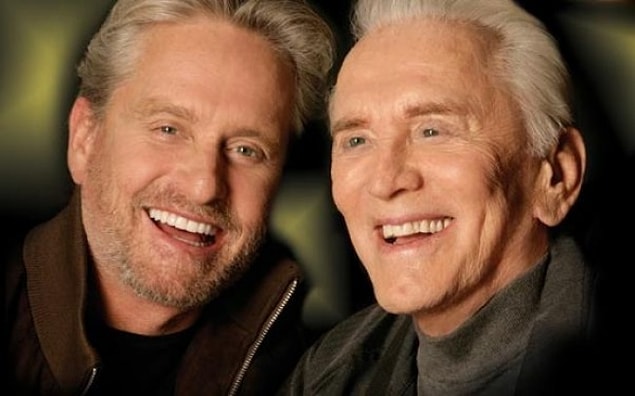 6. Michael Douglas ve Kirk Douglas
