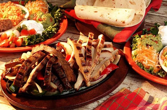 8. Yemek demişken Fajita'dan bahsetmezsem olmaz