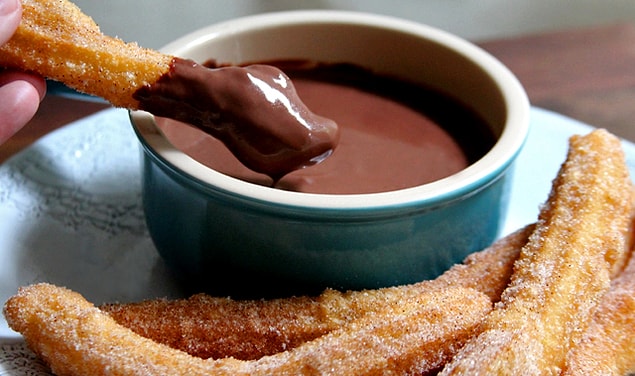 15. Ve tabii ki enfes tatlı Churros!