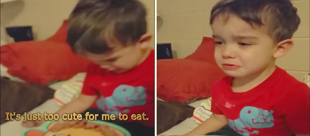 Yeme de Yanında Yat Dedikleri Bu Olsa: Yemeğini Çok Güzel Bulan Çocuk Göz Yaşlarına Boğuldu