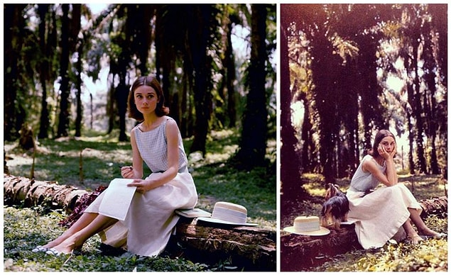 13. Audrey Hepburn Kongo'da, 1958.