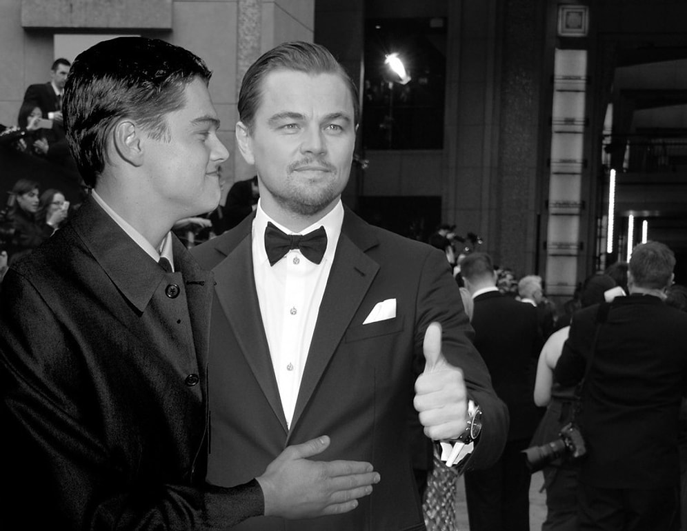 14 звезд с церемонии Оскар, позирующие со своими более юными дубликатами