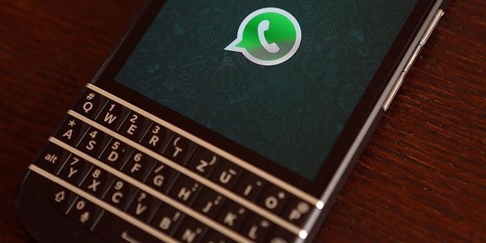WhatsApp Blackberry'den Tamamen Vazgeçti
