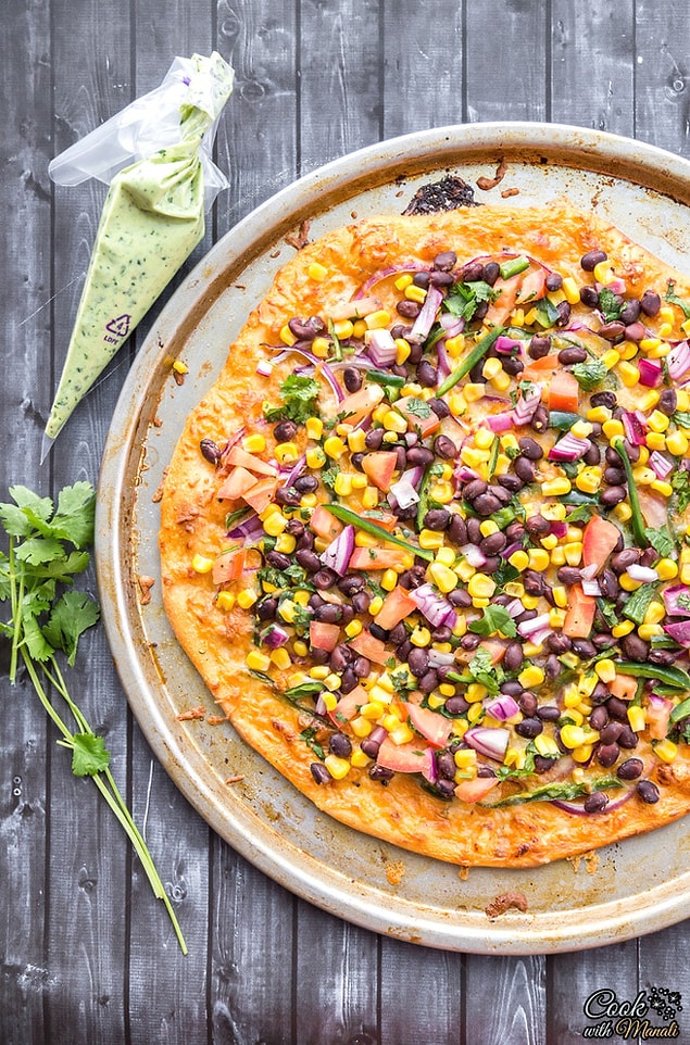 9. Yaz yaklaşırken yaza uygun en güzel pizza işte burada!