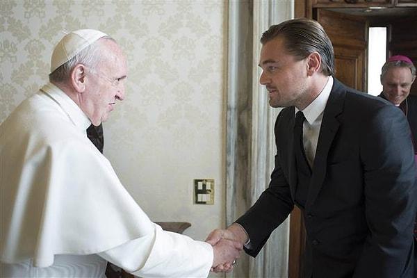 Son olarak bu yılın başında Papa Francis ile bir araya geldi.