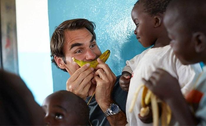'Ben Yarının Geleceğiyim' Lafından Yola Çıkarak Afrika'yı Okulla Donatan Roger Federer
