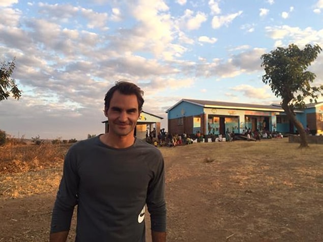 17. Sadece Malavi'de, 2021 yılına kadar 135 bin çocuğa eğitim imkanı sağlamayı hedef edinen Federer Vakfı, bunun için altı bölgede çalışmalarını sürdürüyor.