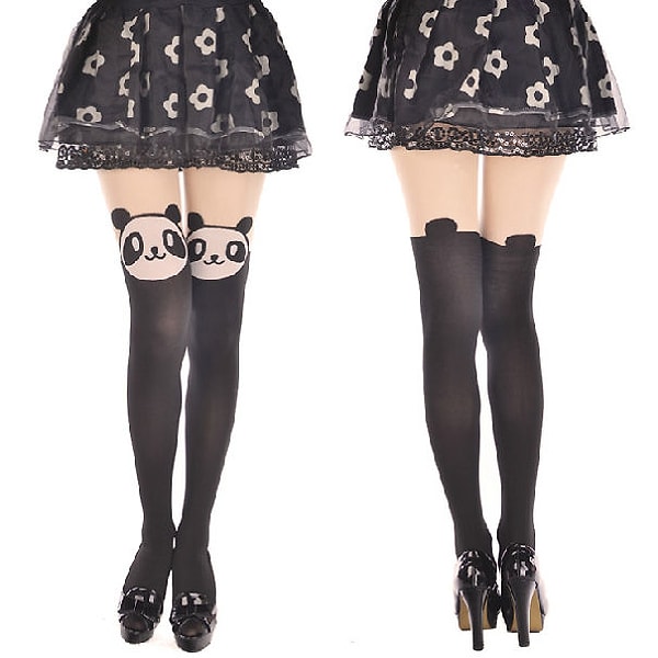 2. Чулки-панды