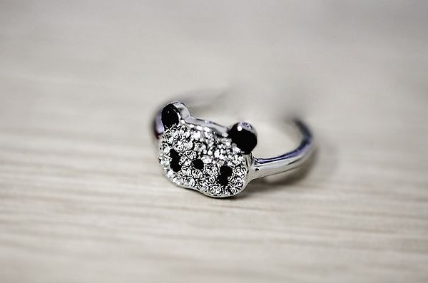 17. И колечко с горным хрусталем - отлично сочетается с кулоном