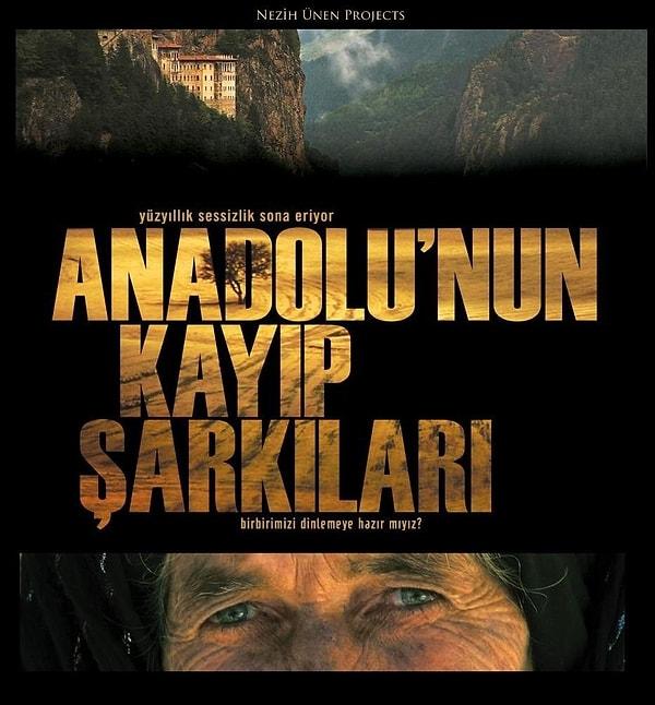 85. Anadolu'nun Kayıp Şarkıları | 2010 | IMDB / 8,3