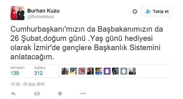 2. Başbakanın başı kel mi? Ona niye kesme işareti yok?