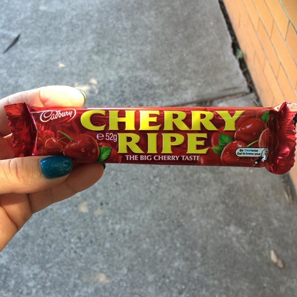 10. Cherry Ripe 🍒