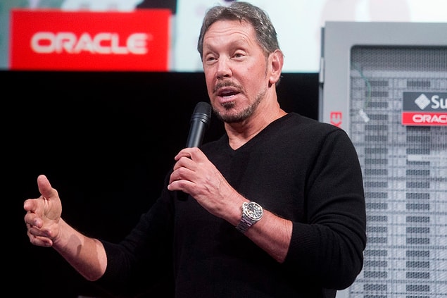 7. Larry Ellison (43.6 milyar dolar)