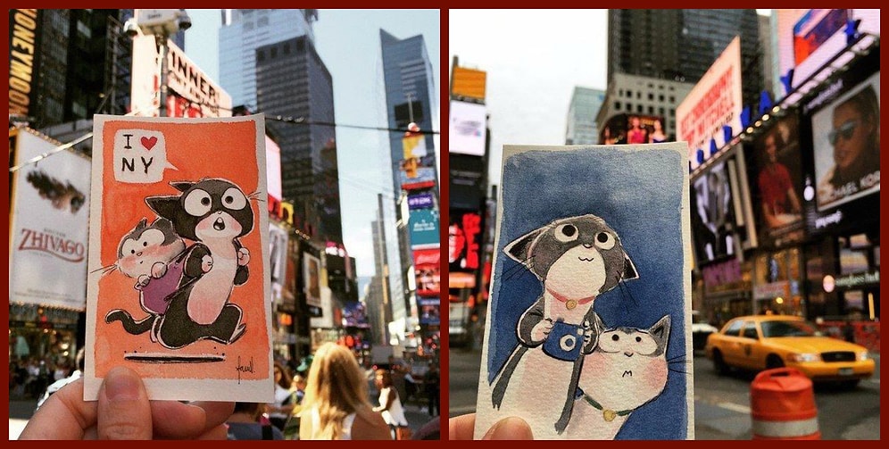 Кошки, которые увидели больше мест, чем ты