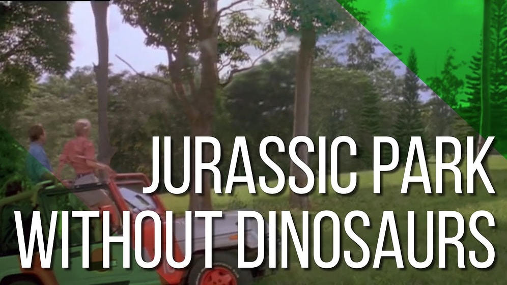 Jurassic Park Filminde Dinozorlar Olmasaydı