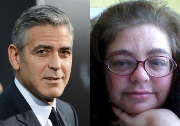 George Clooney ve ablası Adelia Zeidler