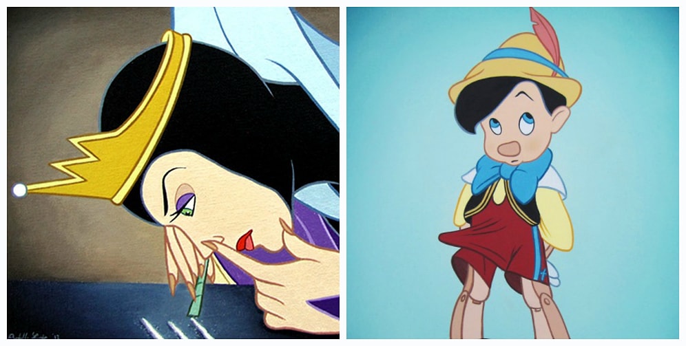 11 противоречивых иллюстраций персонажей Диснея (18+)
