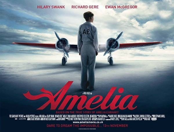 3. Amelia / 2009 /  IMDb 5.8 /10