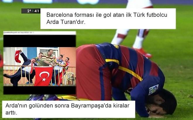 Arda Turan'ın Barcelona Formasıyla İlk Golü Sonrası Sosyal Medyadaki Tepkiler