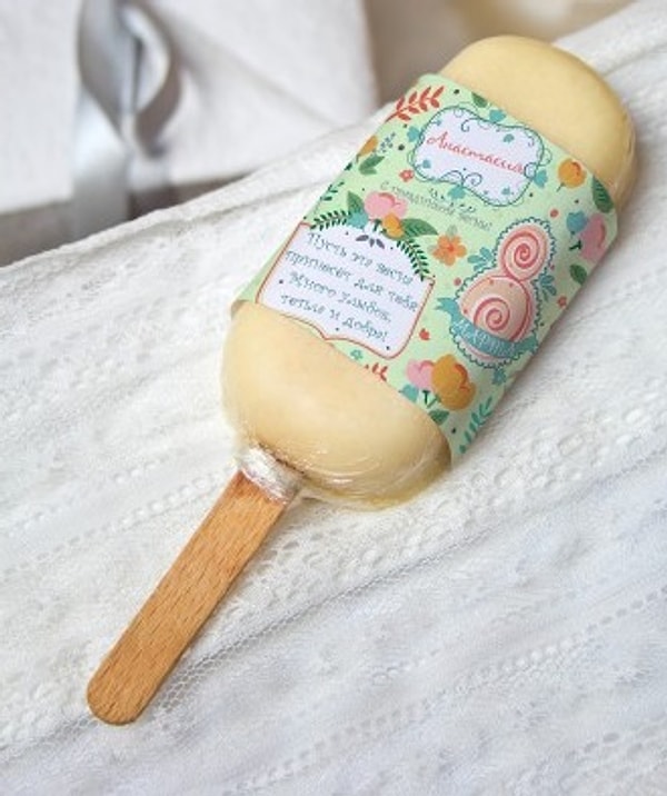 10. Оригинальное мыло ручной работы 🍦