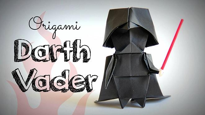 Origami Sanatı ile Darth Vader Nasıl Yapılır?