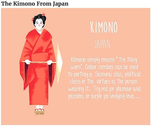 9. Kimono - Japonya