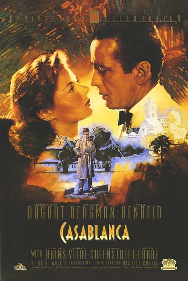 20. Casablanca / 1942 / IMDb 8.6/10